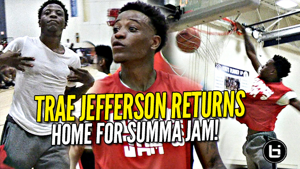 Trae Jefferson IS BACK! Milwaukee Summa Jam Highlights!