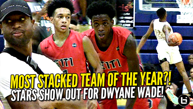 Dwyane Wade Watches Zaire Wade and Most Stacked AAU Team of the YEAR! Tre Mann, Scottie Lewis, Niven Glover GO OFF!