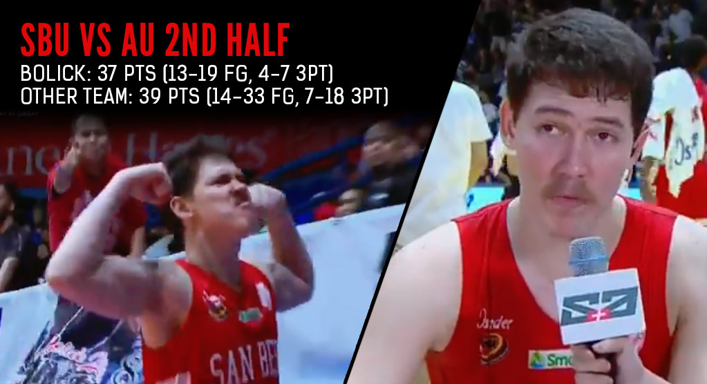 Robert Bolick Scores 50, Thanks Kobe After Almost Outscoring The Opposing Team In 2nd Half