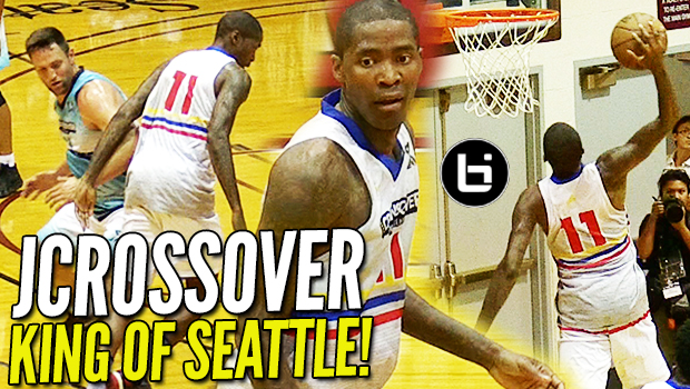 38 Year Old JAMAL CRAWFORD STILL UNGUARDABLE! DOMINATES Crawsover Pro Am! Where Will He Sign!?