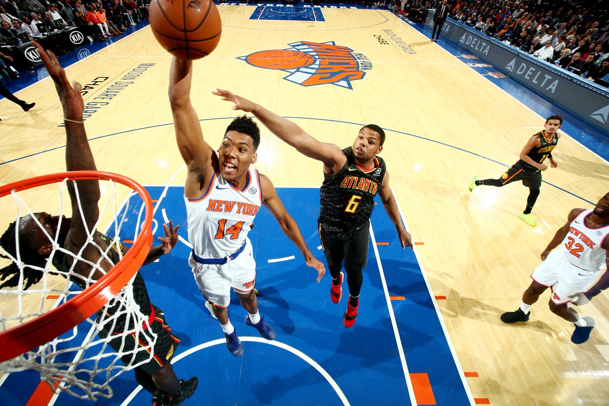 Undrafted Knicks Rookie Allonzo Trier Shines In NBA Debut