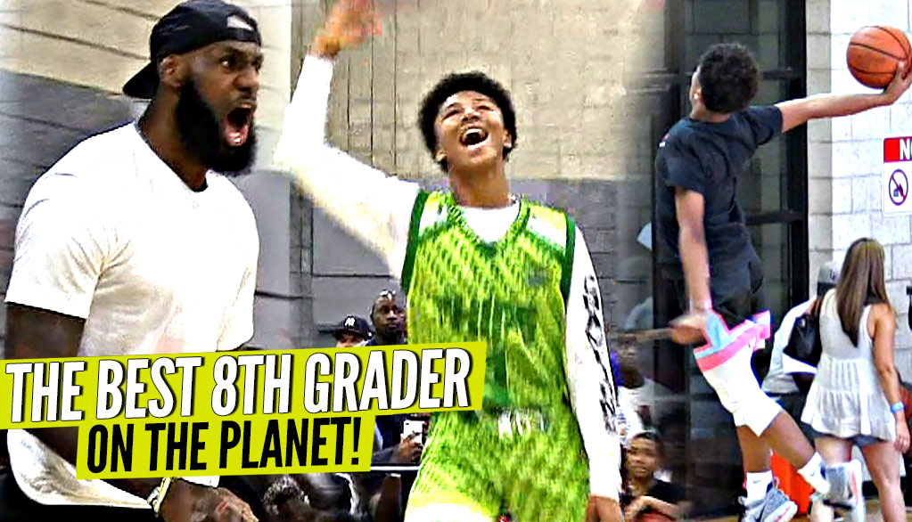 The 8th Grader Who Impressed LeBron!! Mikey Williams Will GIVE YOUR WHOLE SQUAD BUCKETS!