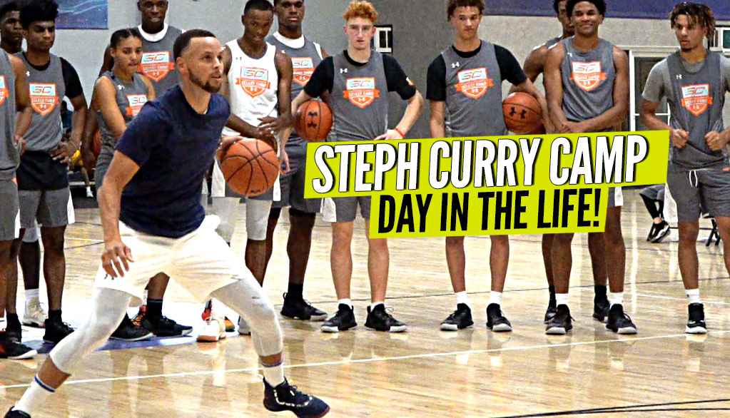 Steph Curry Camp Day In The Life!! Steph Teaches The Next Generation