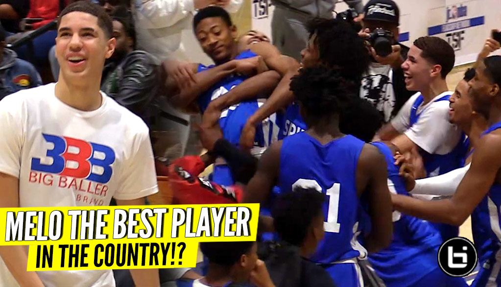 LaMelo Ball & Spire DAMN NEAR CAUSED A RIOT!! Melo SNAPS for 30 & DUNKS!!!