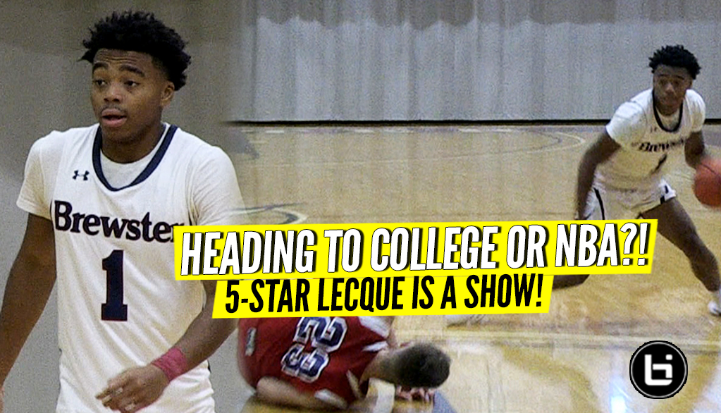 Jalen Lecque Guides Brewster to Hot Start in Home Opener! Full Highlights