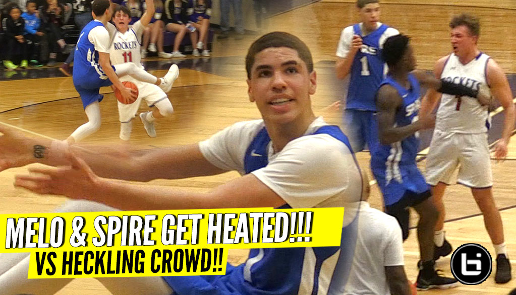 LaMelo Ball GETS SUPER HEATED vs TRASH Talking Team & Makes Them Pay w/ CRAZY TRIPLE DOUBLE!!!