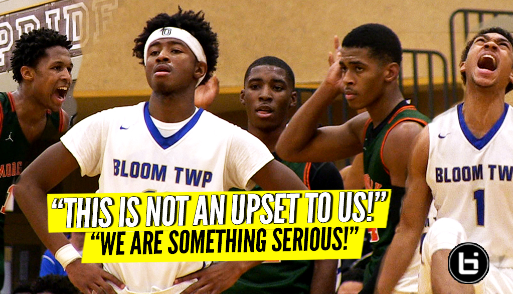 These Suburbs AIN'T SOFT! ULTRA-PHYSICAL Game! Bloom vs Morgan Park: Adam Miller 31 Points!