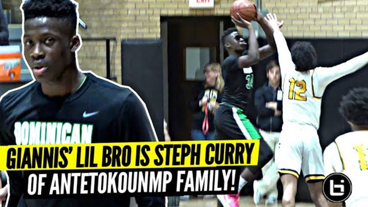 Giannis' Lil Bro Alex Is The STEPH CURRY of The Antetokounmpo Family!! SPLASHING 3s & Droppin Dimes!