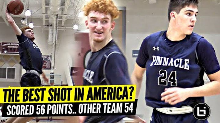 Nico Mannion's Teammate The BEST SHOT In America!? SCORED ALL OF THE TEAM'S POINTS & WON!!