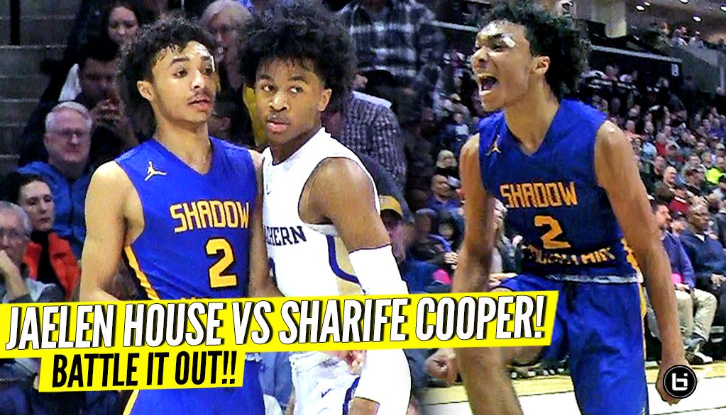 MOST EXCITING GUARDS BATTLE IT OUT!! JAELEN HOUSE VS SHARIFE COOPER WAS EPIC!