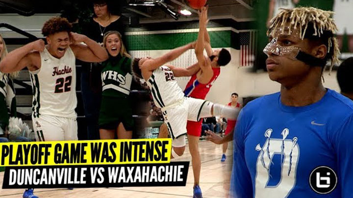 This Playoff Game Was INTENSE! Duncanville vs Waxahachie Ballislife Highlights