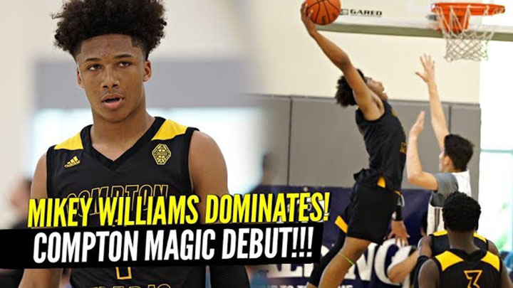 Mikey Williams Dominates in 1st AAU Game with the Compton Magic!