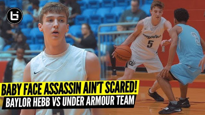Baylor Hebb Isn't Scared of an Under Armour Circuit Team!