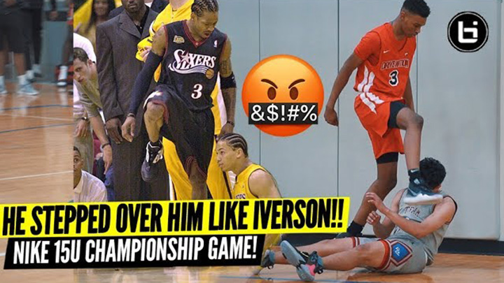 SAVAGE! He Stepped Over The Defender Like Iverson! Nike Drive Nation Vs Westbrook Why Not!