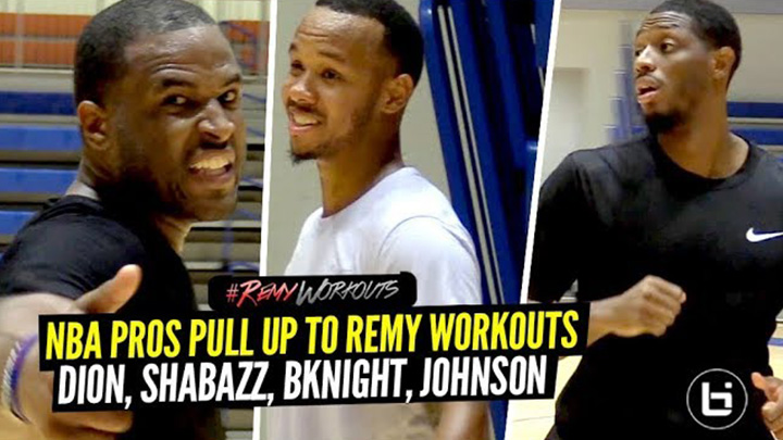 NBA Pros Show Just How GOOD They Are! Dion Waiters & Shabazz Napier GO OFF At Remy Runs!