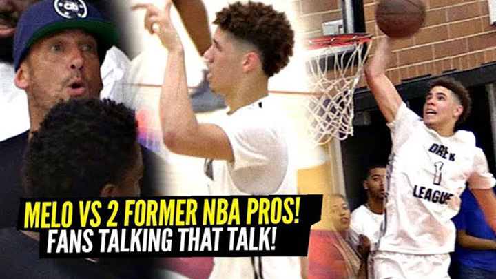 LaMelo Puts Up 31 Points & 13 Assists vs Former NBA Pros Malcolm Thomas and Kasper Ware!
