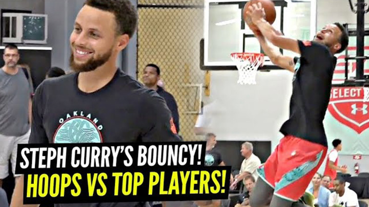 Steph Curry Brought the BOUNCE vs Top High Schoolers at SC30 Camp!