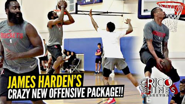 James Harden Busts Out Crazy New Moves at Rico Hines Private Runs!