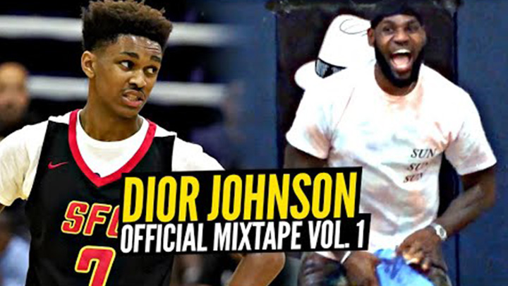 15 year old Dior Johnson is TOO Hard to Guard! Strive For Greatness Put on  a Show! 