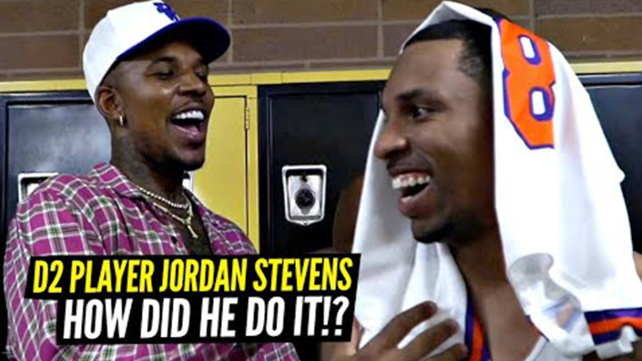 How This D2 Player Blew Up & Got Invited to Play on Nick Young's Drew League Team! Jordan Stevens All Access!!