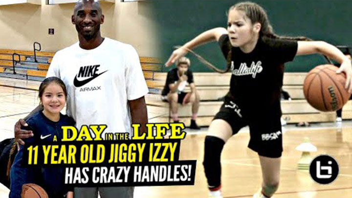 11 Year Old Jiggy Izzy Has Crazy Handles and Kobe's Seal of Approval! A Day in the Life!