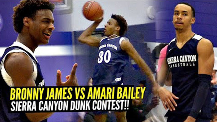 Bronny James FIRST-EVER AAU DUNK!! Strive For Greatness Wins Ballin' on the  Beach TITLE 🏆