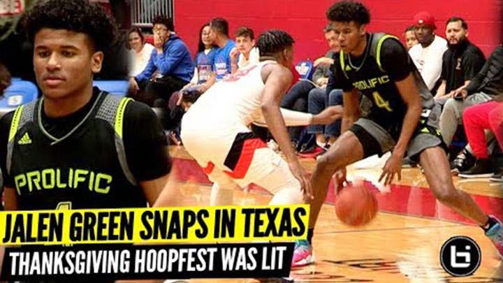 Jalen Green and Mike Miles Go at it at Thanksgiving Hoopfest!