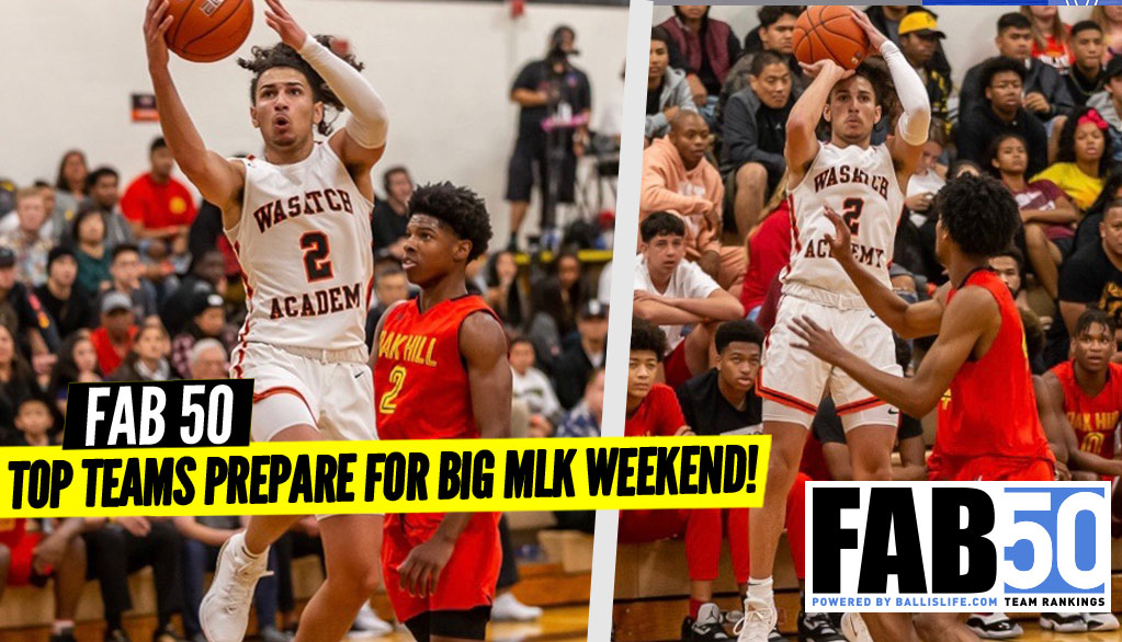 UPDATED FAB 50 Rankings: Gearing Up For MLK Weekend!