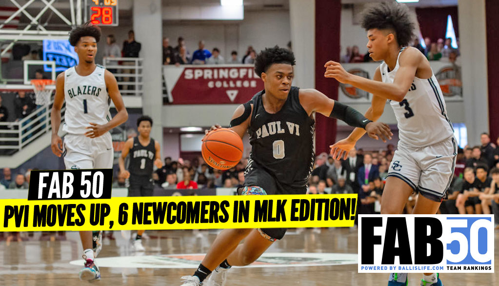 NEW FAB 50 Rankings: 6 Newcomers After MLK Weekend!