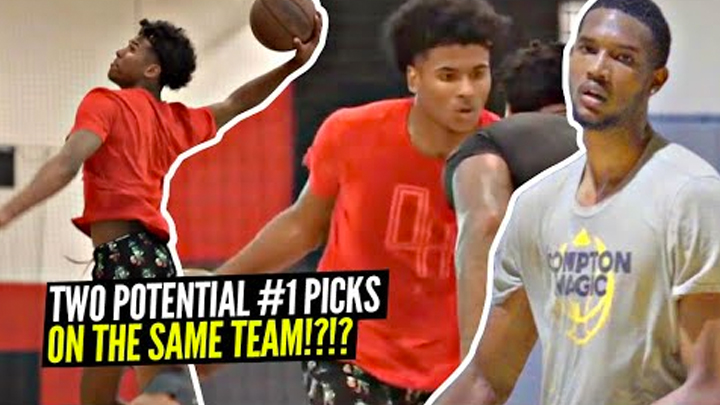 TWO Potential Future #1 Picks ON SAME TEAM!! Jalen Green & Evan Mobley GO NUTS In Private Runs!