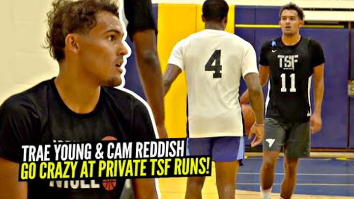 Trae Young Goes CRAZY & Turns Into ICE TRAE at TSF Private Runs!! Saucy Handles & CRAZY Range