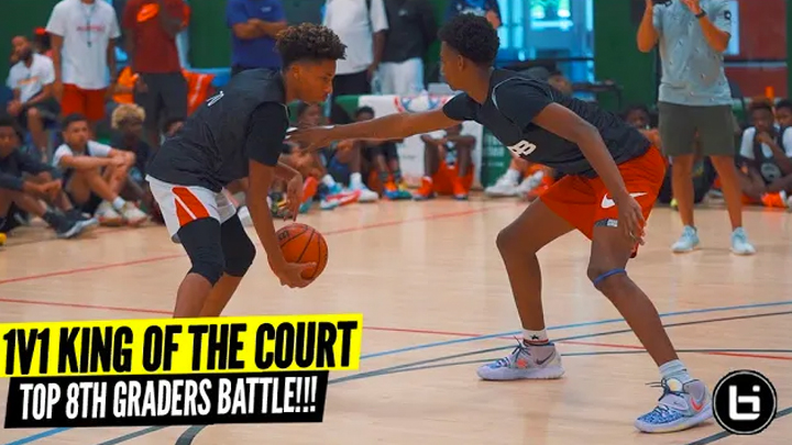 1V1 King of The Court! Top 8th Graders Show Out At Skills Pay Bills