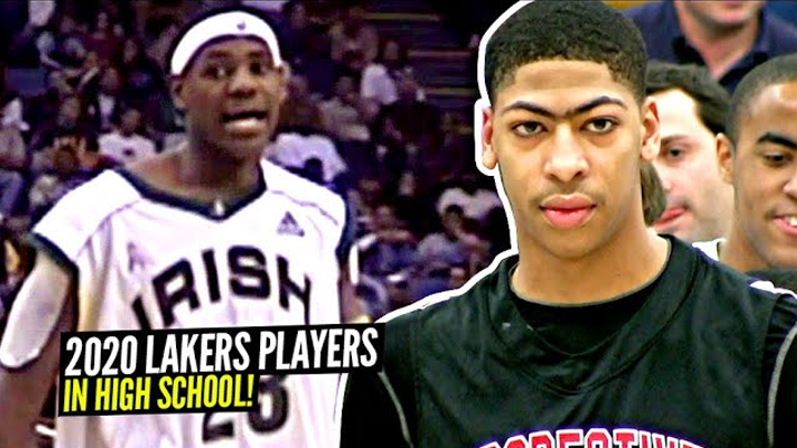Lakers 2020 Championship Squad What They Were Like IN HIGH SCHOOL! LeBron, AD, Dion Watiers & More!