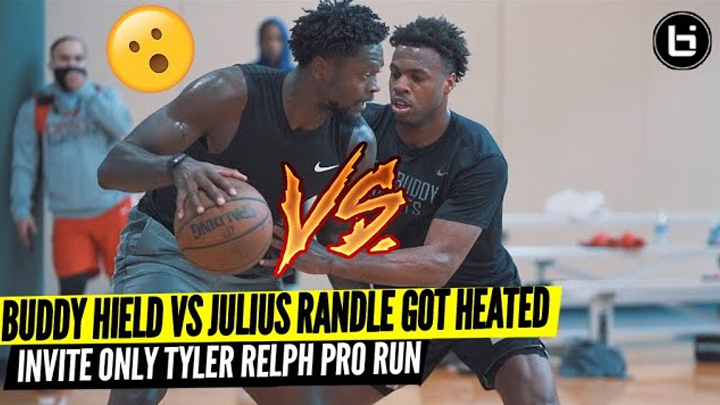 Buddy Hield VS Julius Randle GOT HEATED! Tyler Relph Pro Runs