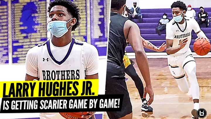 THE NBA SON EVERY COLLEGE COACH NEEDS TO FOCUS ON! LARRY HUGHES JR CAREER  HIGH & STILL EVOLVING! 