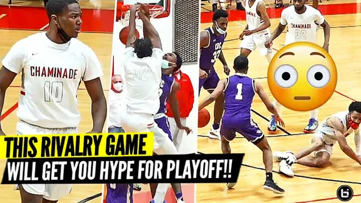 THIS RIVALRY GAME WILL GET YOU HYPE! TOP DEFENDER VS FASTEST PG WENT AT IT AGAIN DOWN TO THE WIRE!