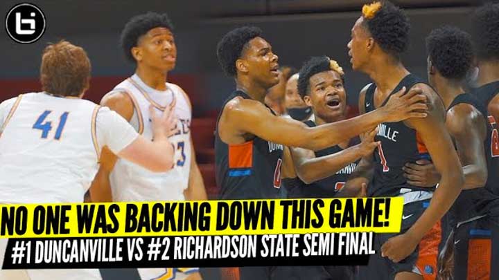 Heated Game #1Duncanville VS #2 Richardson Texas State Semi Final! WINNER TAKES ALL