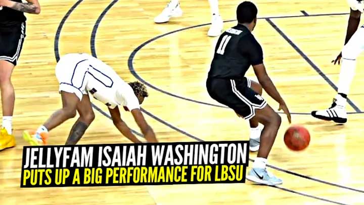 Jelly Fam Isaiah Washington Puts Up a BIG PERFORMANCE For Long Beach State!! Averaging Career Highs!
