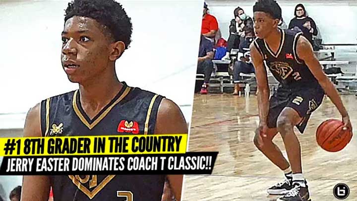 #1 8TH GRADER IN THE COUNTRY MAKES IT LOOK TOO EASY!! JERRY EASTER HIGHLIGHTS AT COACH T CLASSIC!!
