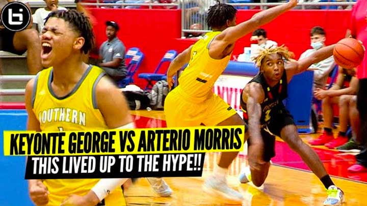 Keyonte George VS Arterio Morris Lived Up To The Hype!