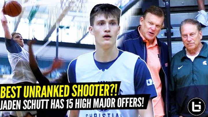 RANKINGS DON'T MATTER! Unranked Jaden Schutt has 15 High Major Offers! More Than Just a Shooter!