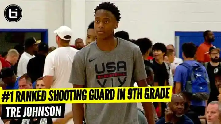 The #1 Ranked Shooing Guard In 9th Grade! Tre Johnson
