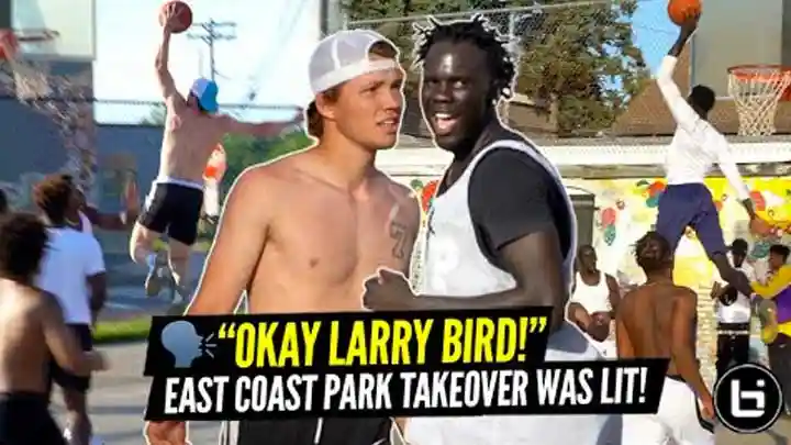 OKAY LARRY BIRD! DISRESPECTED BALLER GETS REVENGE AT FIRST NEW ENGLAND PARK TAKEOVER!