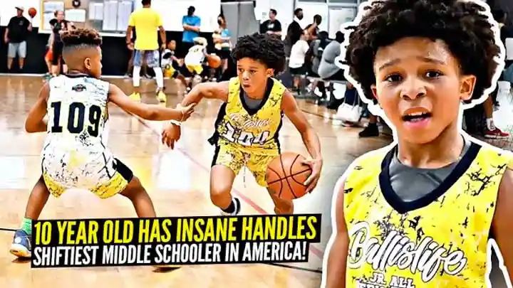 10 Year Old Has INSANE HANDLES! Will Conroy Jr Is SO Shifty Even Steph Curry Is Impressed!