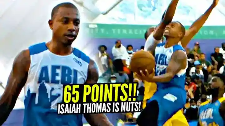 Isaiah Thomas Drops RIDICULOUS 65 POINTS In Atlanta's AEBL!!