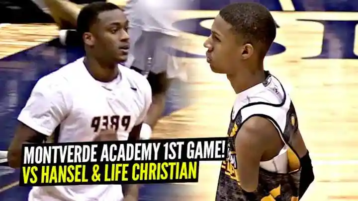 Montverde Academy FIRST GAME Of Season vs Hansel Enmanuel! The Most OP Team In The Nation!?