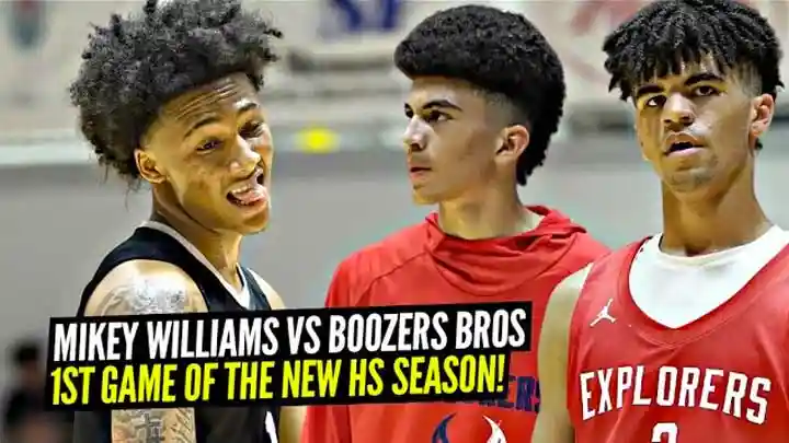 Mikey Williams vs The BOOZER BROS!! 1st Game Of The Season Was EPIC at KT Classic!!