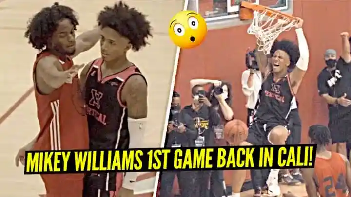 Mikey Williams Drops 46 POINTS & Goes NUTS In Homecoming Game!! Insane Double OT Thriller!!