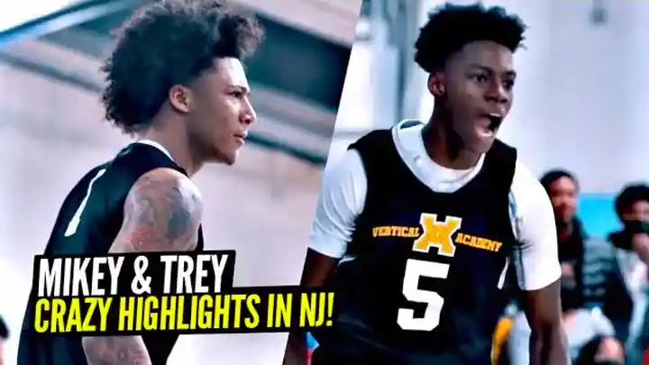 Mikey Williams & Trey Parker Went Absolutely CRAZY!! Vertical OT Thriller In New Jersey!