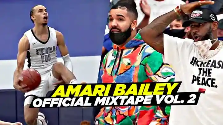 Amari Bailey OFFICIAL Mixtape Vol. 2! The #1 Ranked GUARD IN THE NATION!